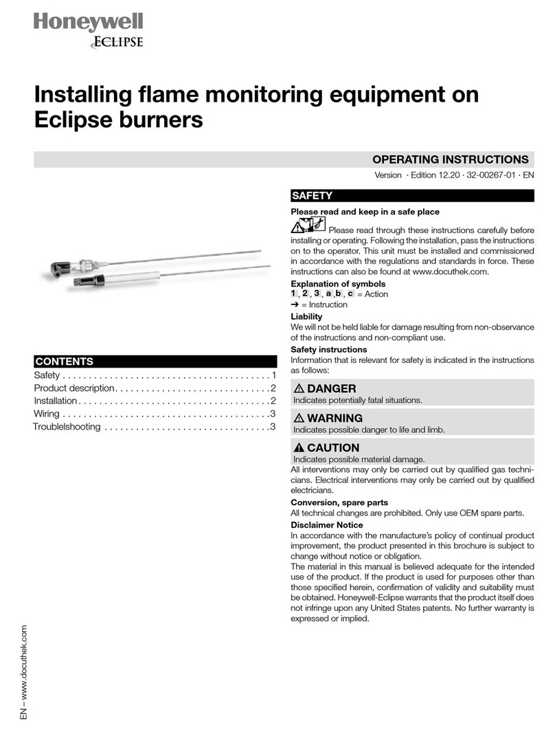 Honeywell Eclipse Instruction Manual