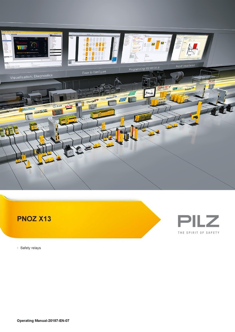 Pilz PNOZ X13 User manual