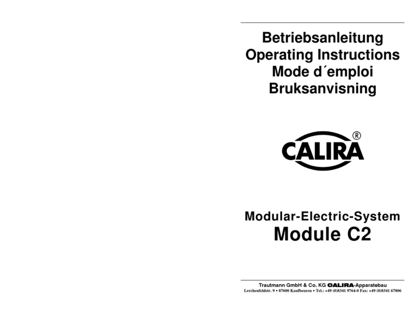 Calira Module C2 User manual Calira Module C2 User manual