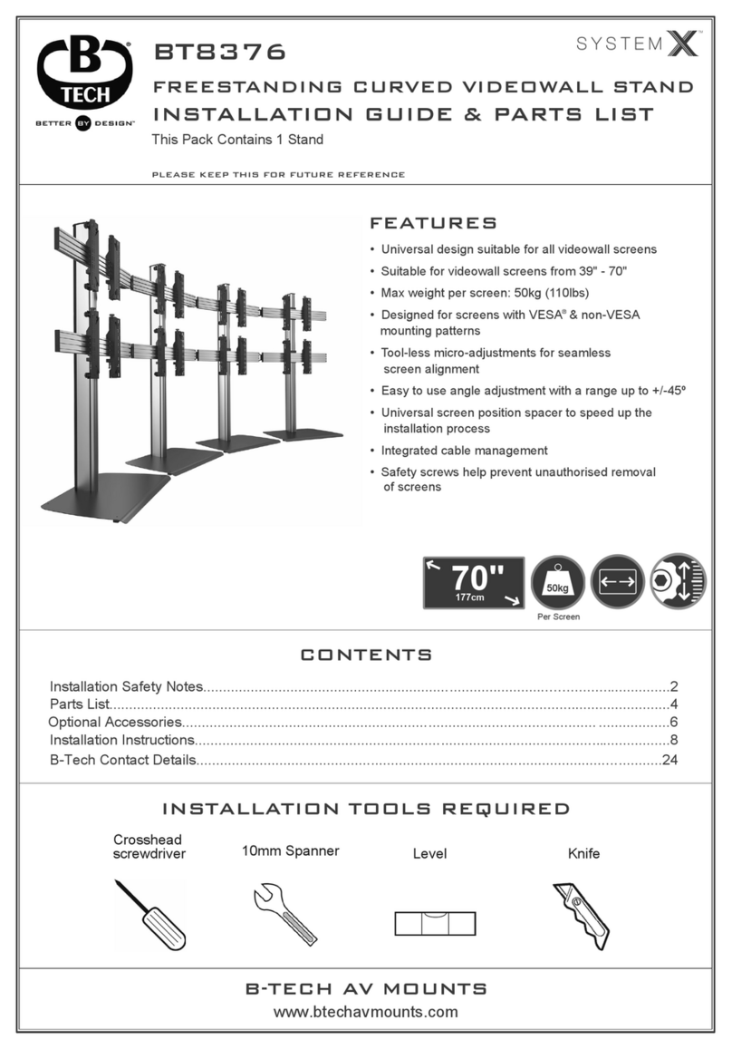 B-Tech BT8376 Instruction Manual