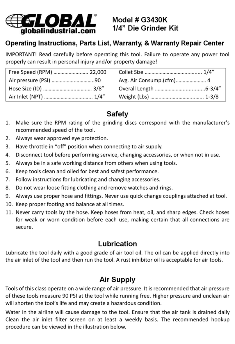 Global G3430K User manual