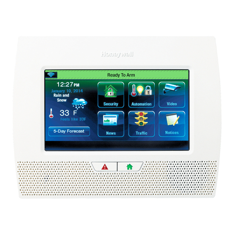 Honeywell LYNX Touch L7000 Series User manual