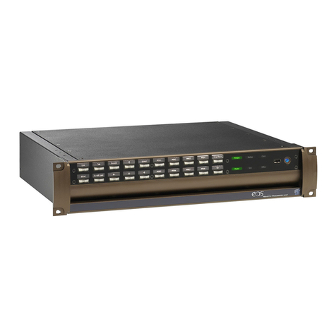 ETC Eos Remote Processor Unit 3 User manual