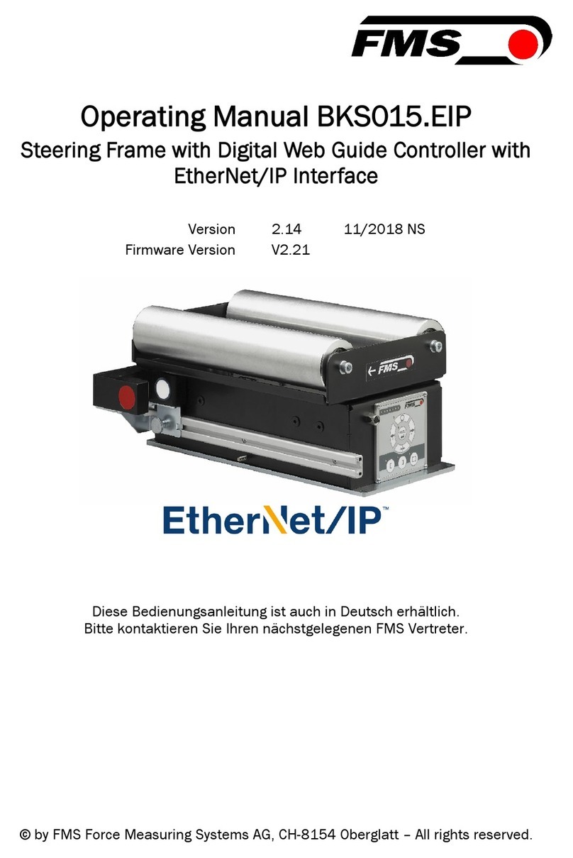 FMS BKS015.EIP User manual