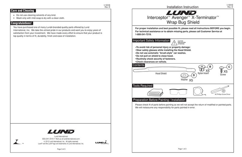 Lund Interceptor User manual Lund Interceptor User manual