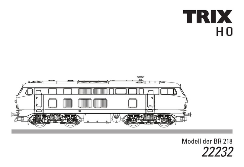 Trix BR 218 User manual Trix BR 218 User manual