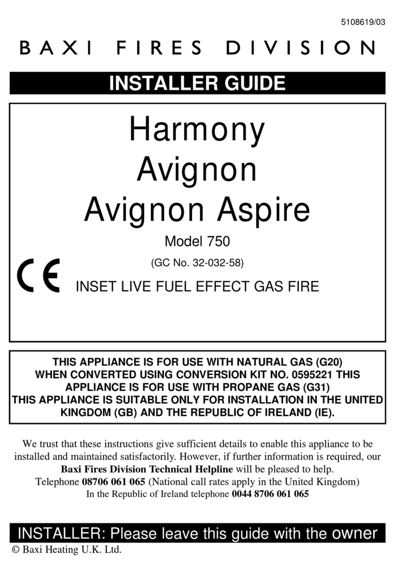 Baxi Harmony Assembly instructions Baxi Harmony Assembly instructions