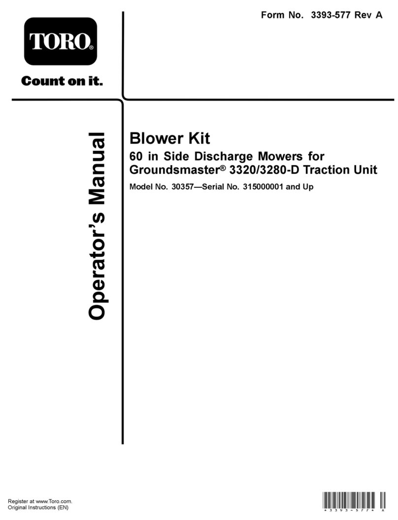 Toro 30357 User manual