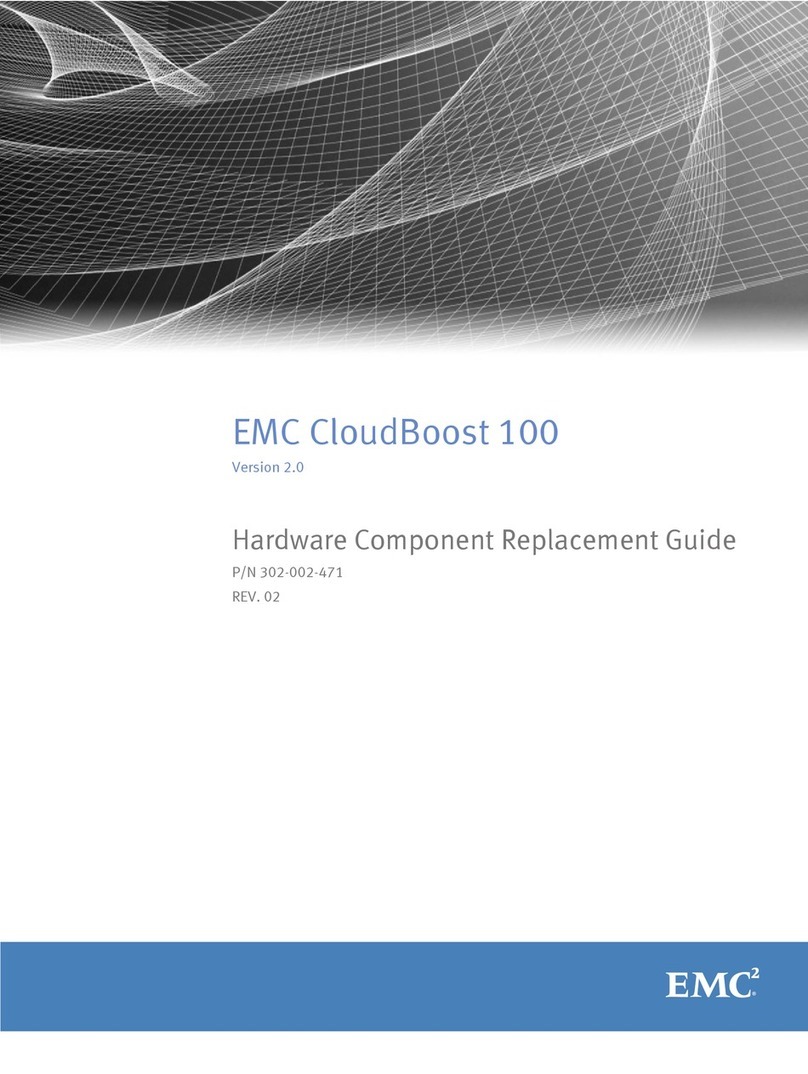 EMC2 CloudBoost 100 Parts list manual