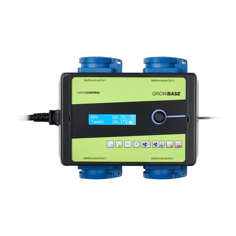 Growcontrol GROWBASE User manual
