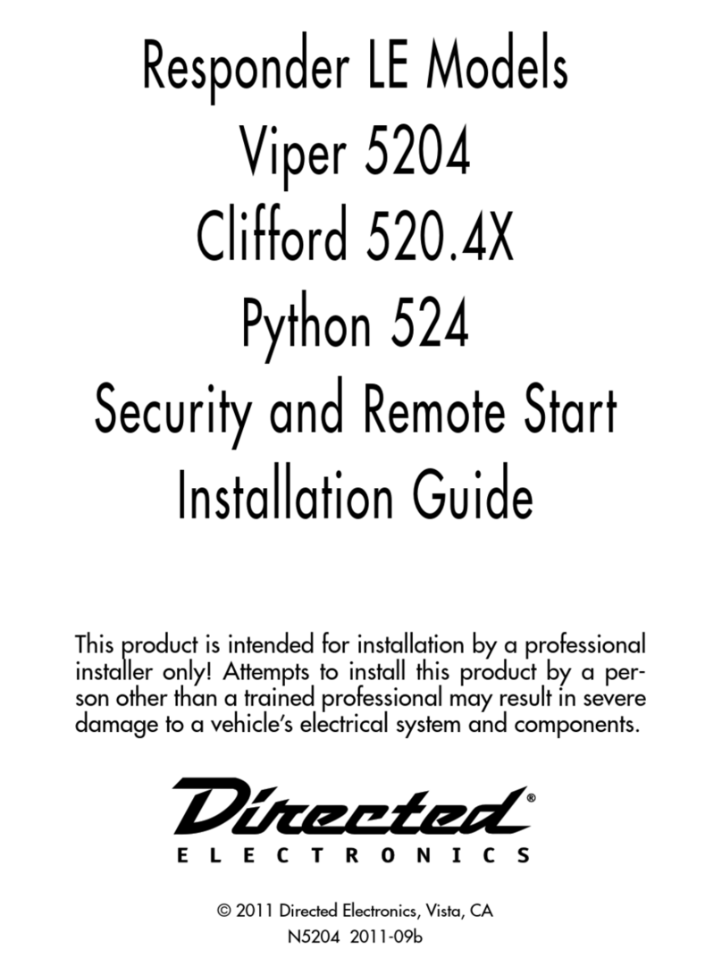 Directed Electronics Viper 5204 User manual