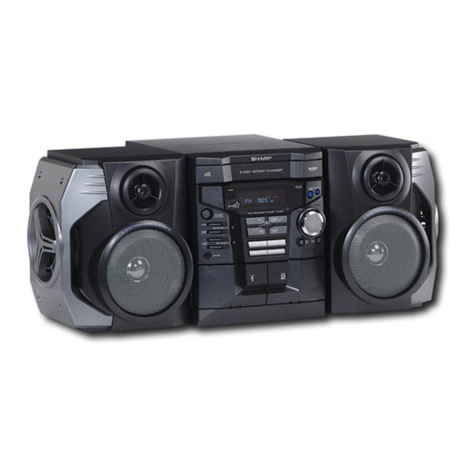 Sharp CD-E67 User manual