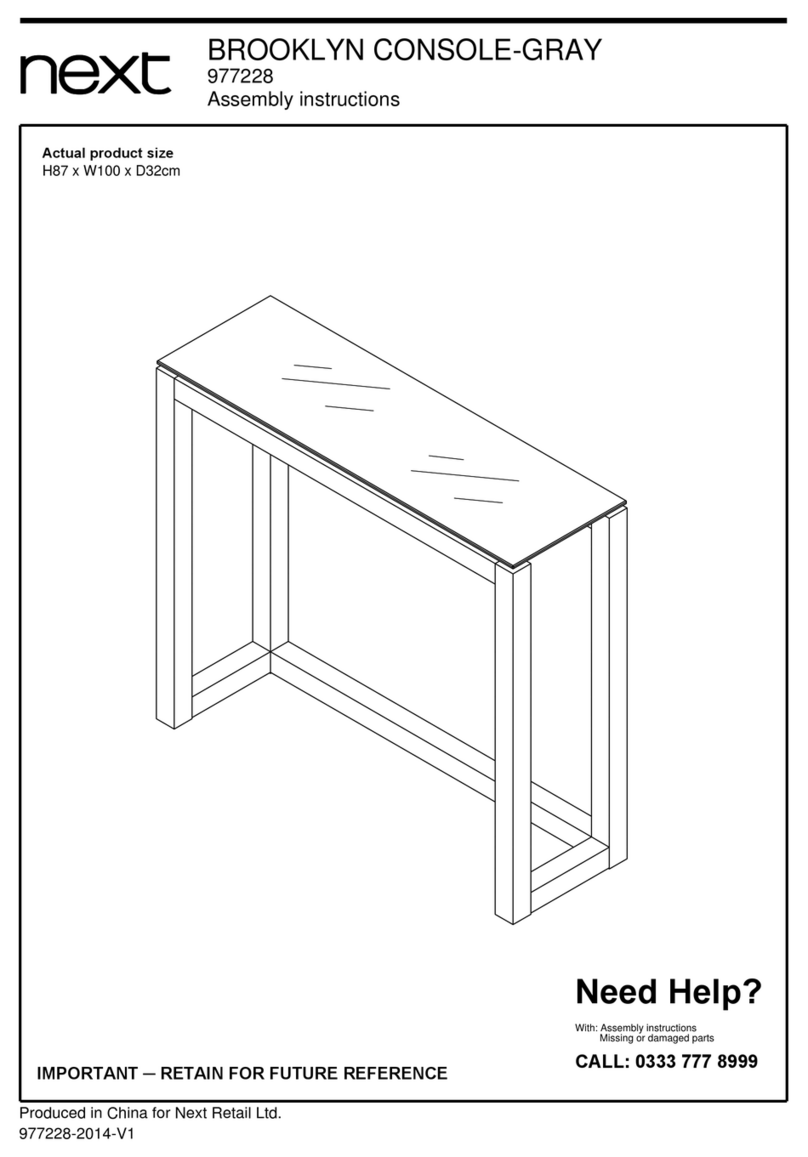 Next BROOKLYN 977228 User manual