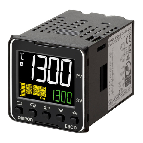 Omron E5CD-B User manual