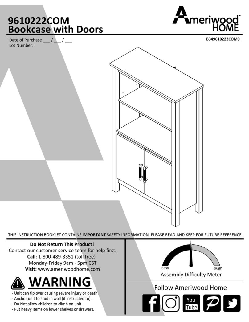 Ameriwood HOME 9610222COM User manual
