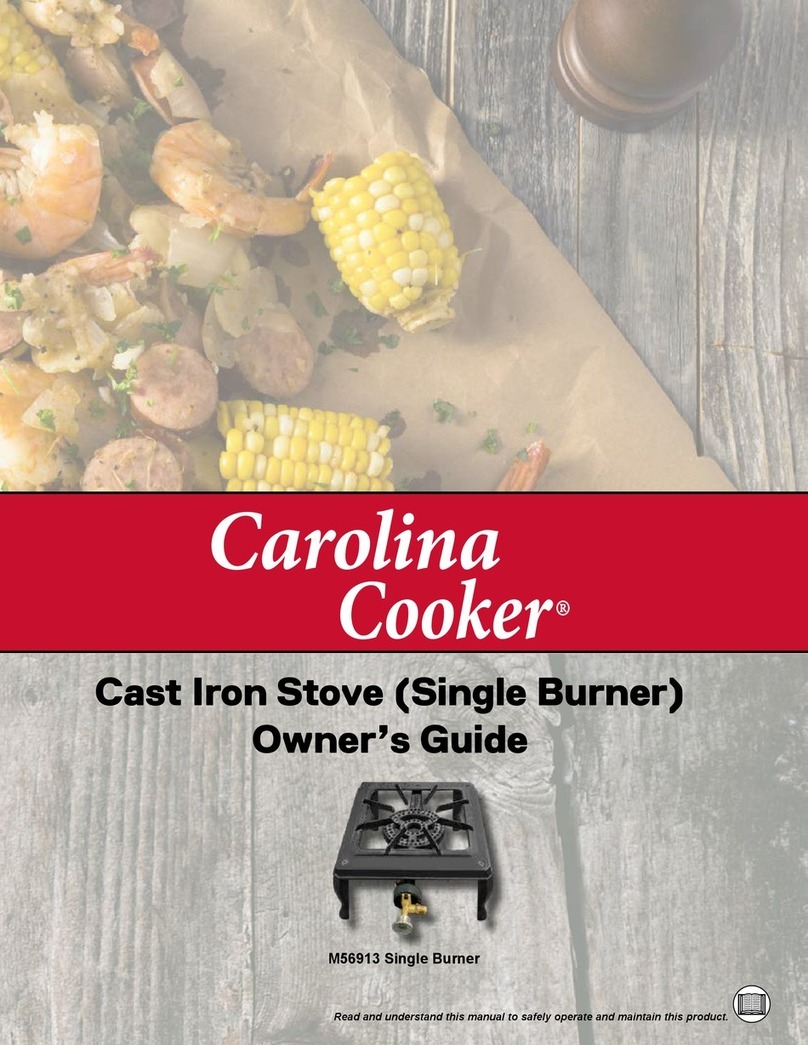 Carolina Cooker M56913 User manual