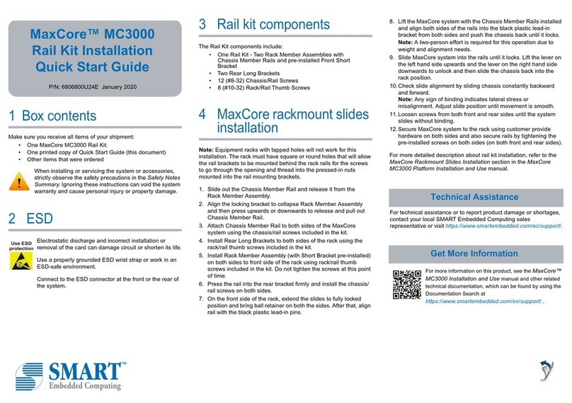 SMART Embedded Computing MaxCore MC3000 Datasheet
