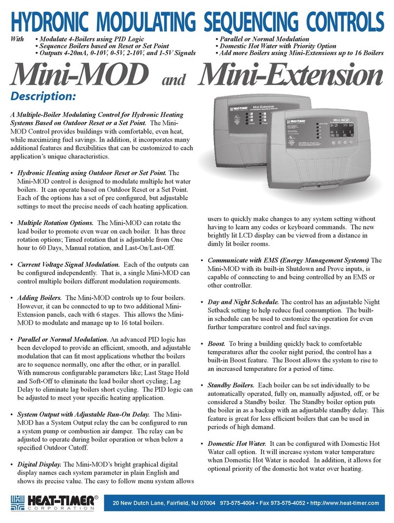 heat-timer Mini-MOD User manual