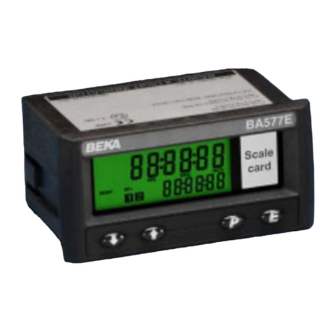 BEKA BA377E User manual