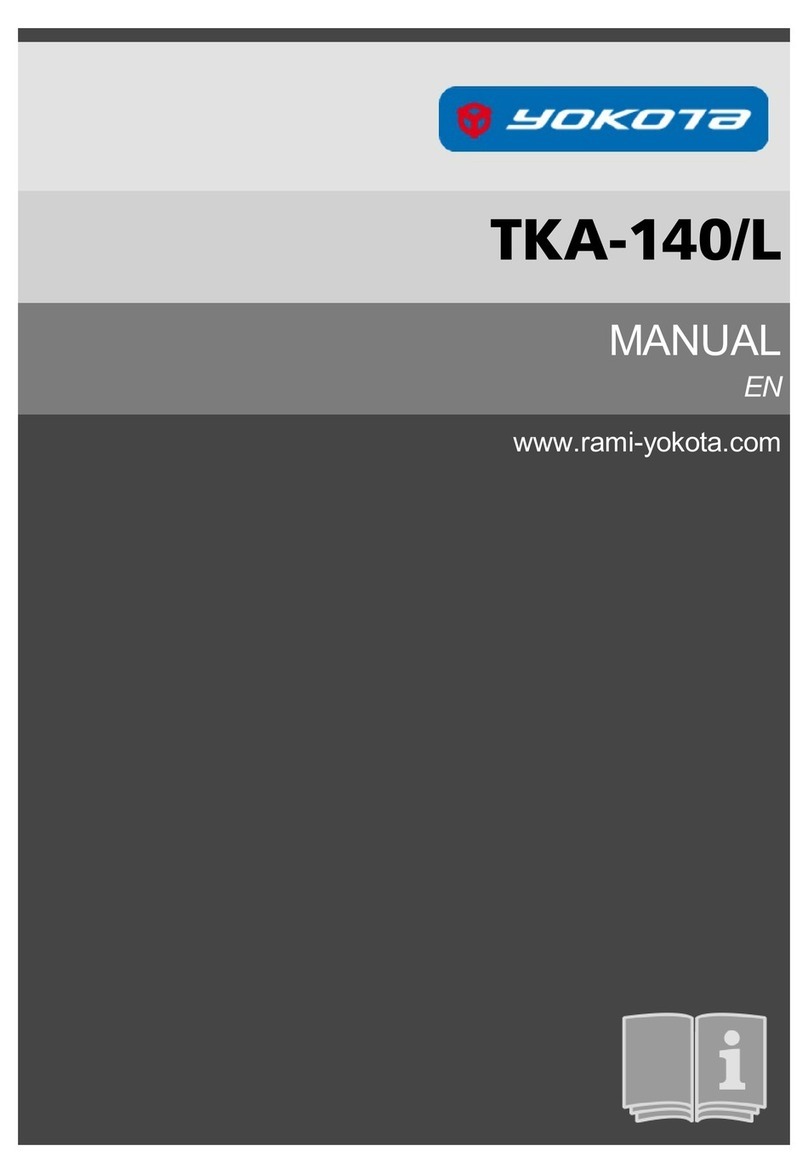 Yokota TKA-140/L User manual