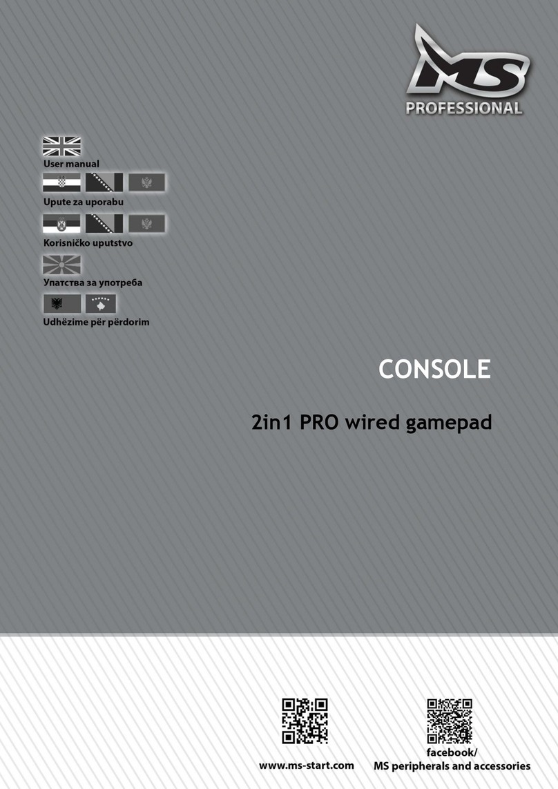 MS CONSOLE User manual