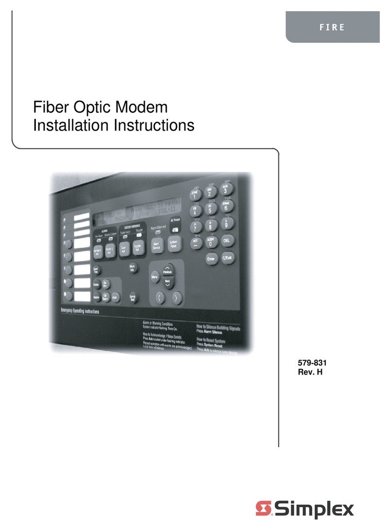 Simplex 4100-6074 User manual Simplex 4100-6074 User manual