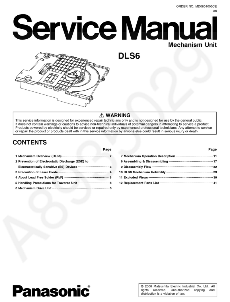 Panasonic DLS6 User manual