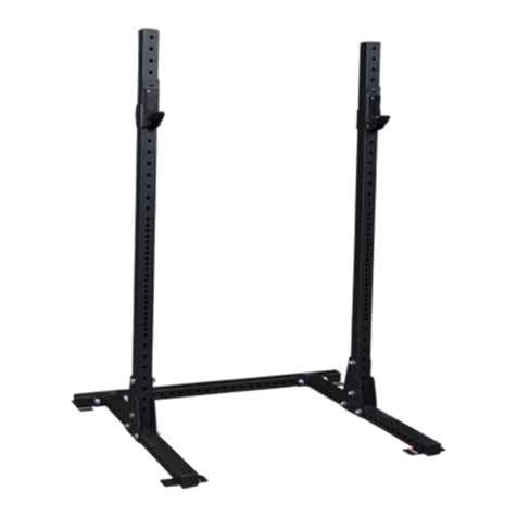 Body Solid SPR250 Quick start guide