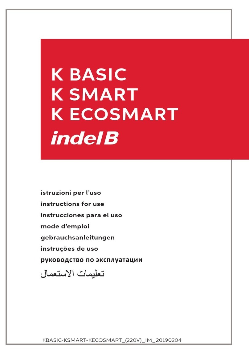 Indel B K BASIC User manual