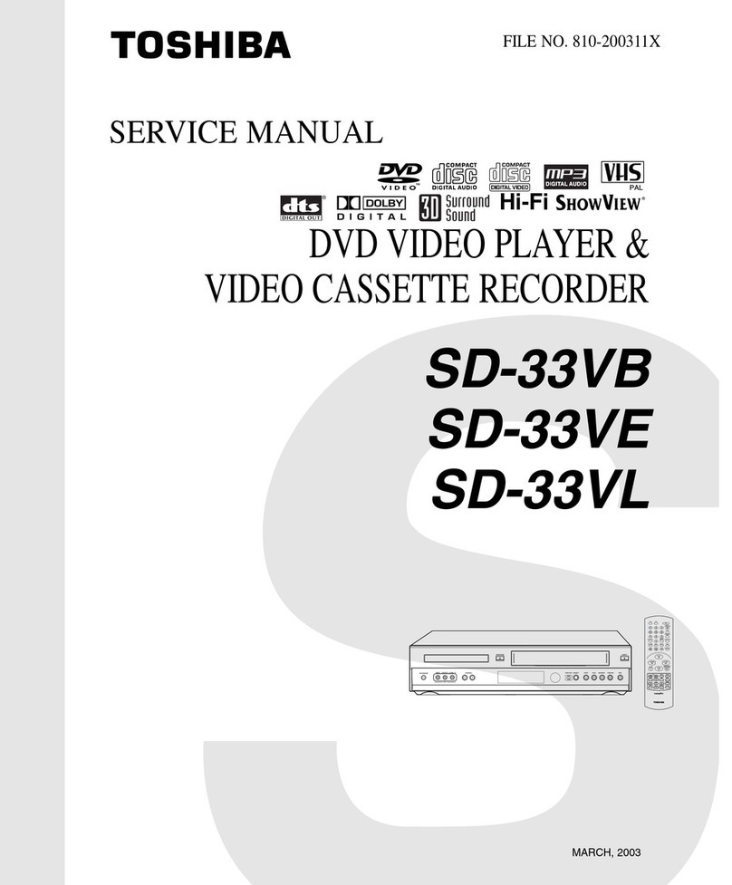 Toshiba SD-33VB User manual