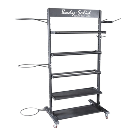 Body Solid GAR250 Quick start guide