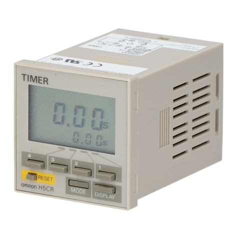 Omron H5CR series User manual