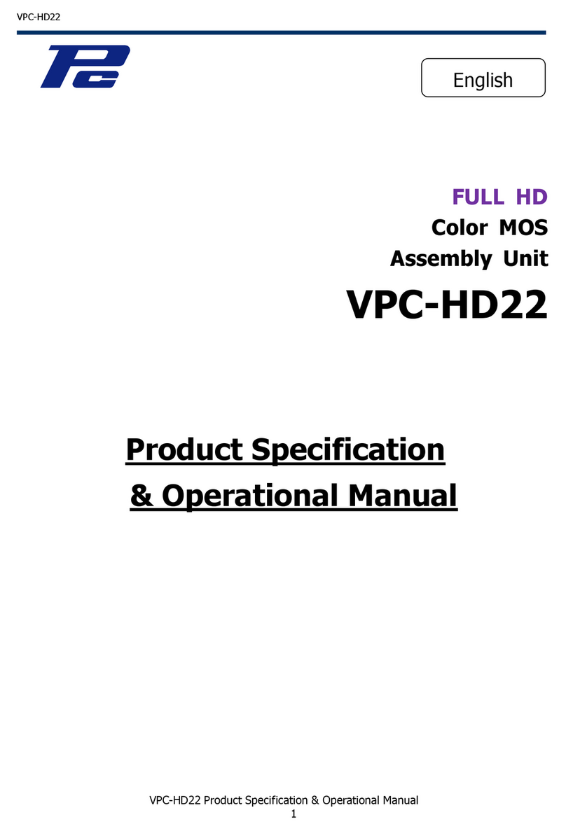 PC VPC-HD22 User manual
