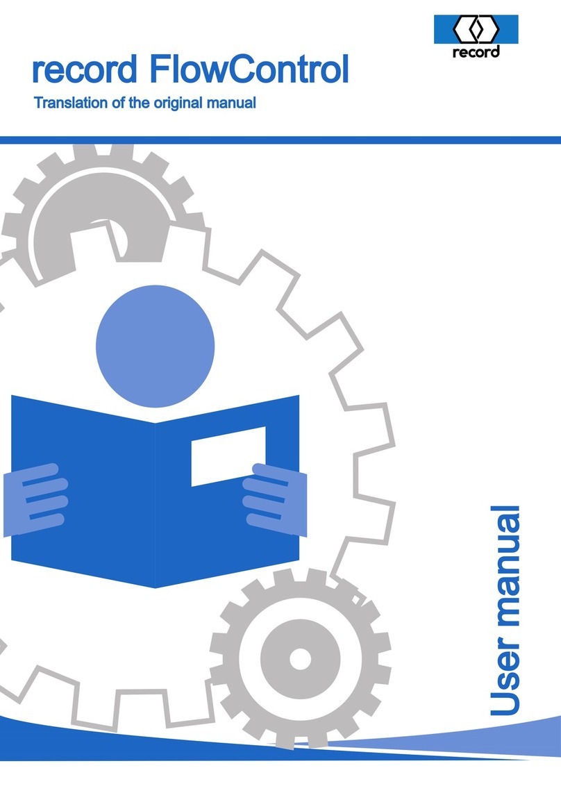 Record FlowControl User manual