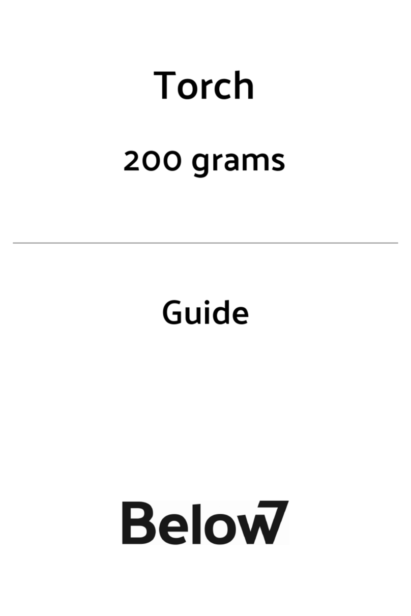 Below7 Torch User manual
