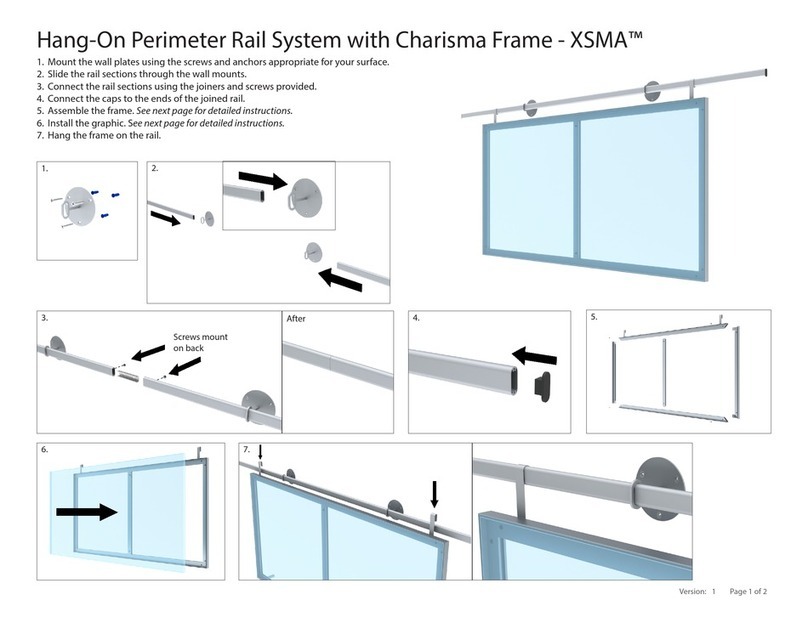 Testrite Visual Charisma Frame XSMA User manual