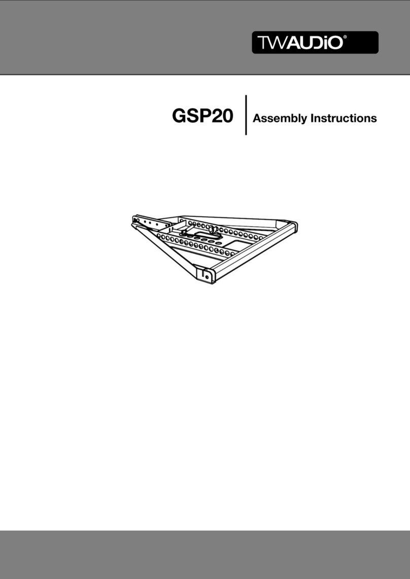 TW Audio GSP20 User manual