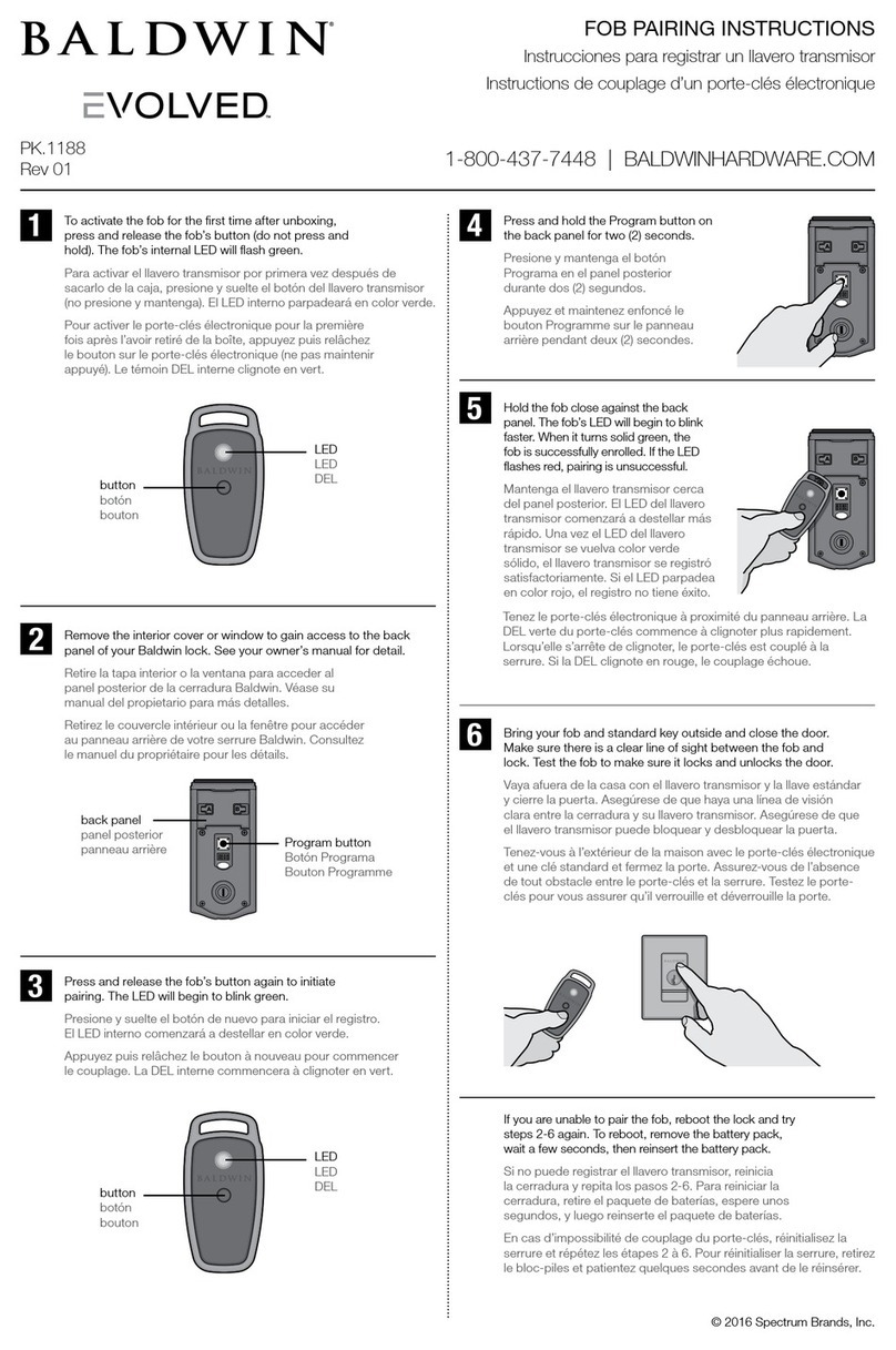 Baldwin Evolved User manual