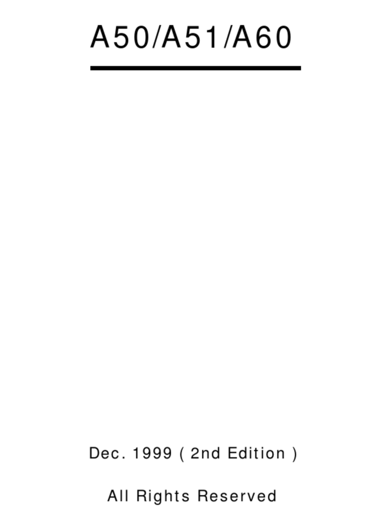 Moxa Technologies A50 User manual