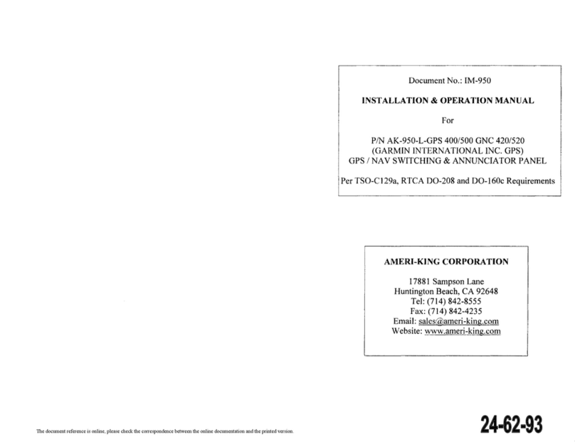 Ameri-King AK-950L User manual