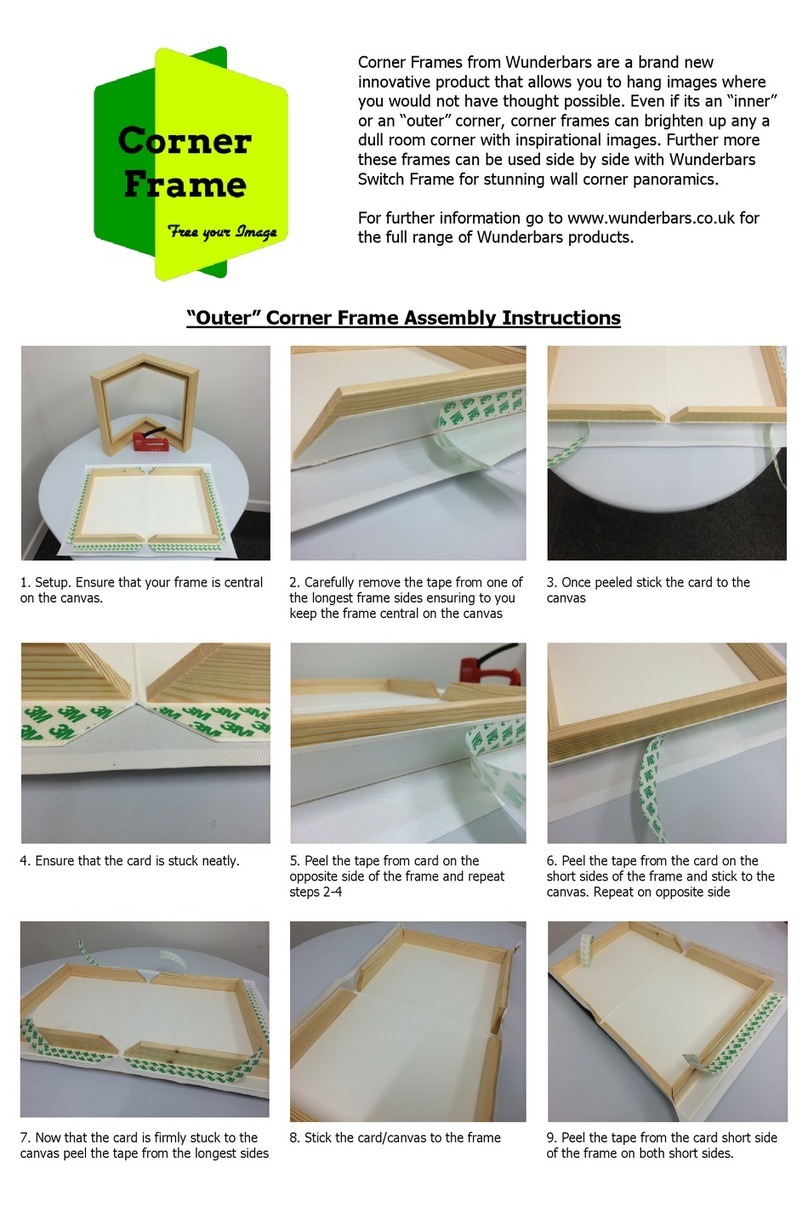 Wunderbars Corner Frames User manual