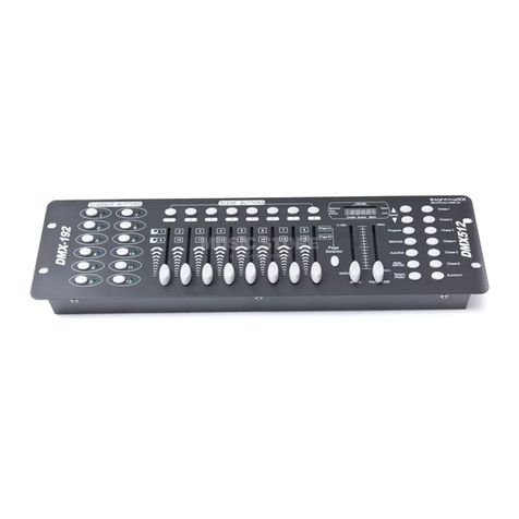 Lightmaxx DMX Controller FORGE 192 User manual