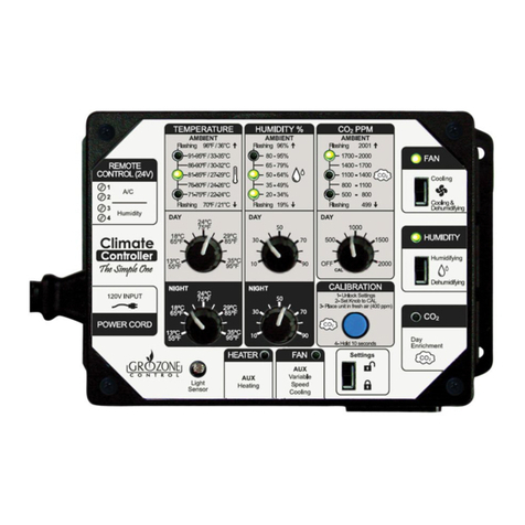 Grozone Control The Simple One CLIMATE CONTROLLER Assembly instructions