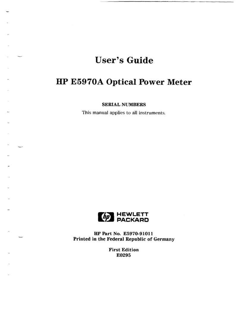 HP E5970A User manual