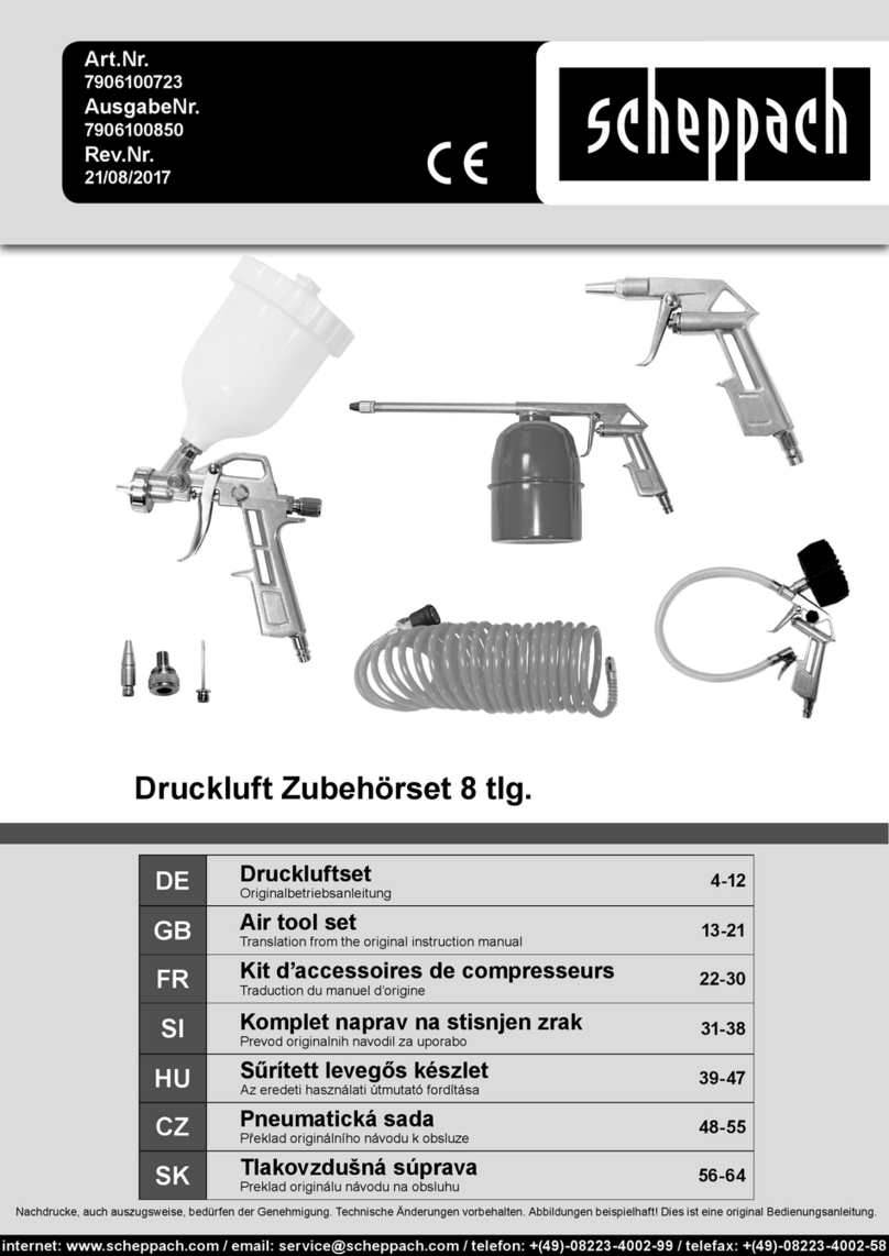 Scheppach 7906100723 User manual