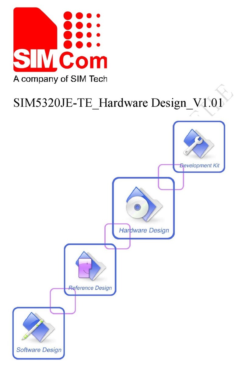 SimTech SimCom SIM5320JE-TE Supplement