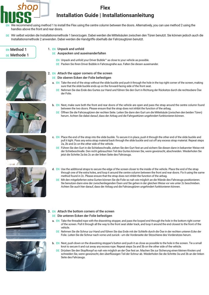 Driver Bubble Flex User manual