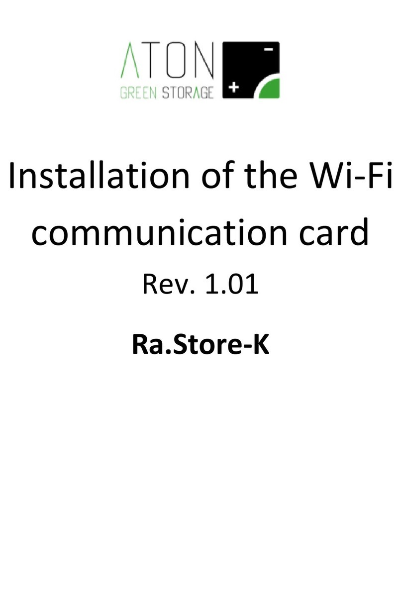 ATON Ra.Store-K User manual