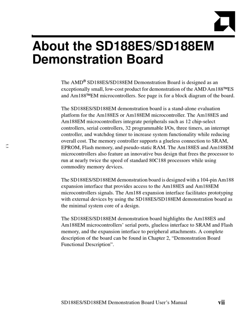 AMD SD188ES User manual