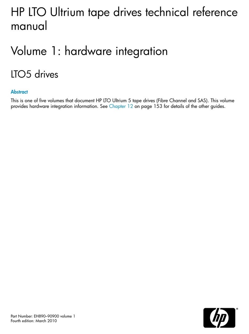 HP LTO Ultrium Product manual